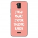 TPU0ALTICES51RAISONROSE - Coque souple pour Altice S51 avec impression Motifs marre d'avoir raison rose