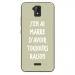 TPU0ALTICES51RAISONVERT - Coque souple pour Altice S51 avec impression Motifs marre d'avoir raison vert