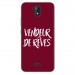 TPU0ALTICES51VENDREVEBORDEAU - Coque souple pour Altice S51 avec impression Motifs vendeur de rêves bordeau