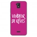 TPU0ALTICES51VENDREVEFUSHIA - Coque souple pour Altice S51 avec impression Motifs vendeur de rêves fushia