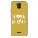 TPU0ALTICES51VENDREVEOR - Coque souple pour Altice S51 avec impression Motifs vendeur de rêves or