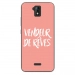 TPU0ALTICES51VENDREVEROSE - Coque souple pour Altice S51 avec impression Motifs vendeur de rêves rose