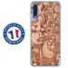 TPU0GALA70ARABESQUEBRONZE - Coque souple pour Samsung Galaxy A70 avec impression Motifs arabesque bronze