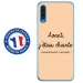 TPU0GALA70CHIANTEBEIGE - Coque souple pour Samsung Galaxy A70 avec impression Motifs Avant, j'étais chiante beige