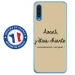 TPU0GALA70CHIANTETAUPE - Coque souple pour Samsung Galaxy A70 avec impression Motifs Avant, j'étais chiante taupe