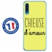 TPU0GALA70CHIEUSEJAUNE - Coque souple pour Samsung Galaxy A70 avec impression Motifs Chieuse d'Amour jaune