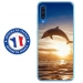 TPU0GALA70DAUPHIN - Coque souple pour Samsung Galaxy A70 avec impression Motifs dauphin