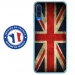 TPU0GALA70DRAPUKVINTAGE - Coque souple pour Samsung Galaxy A70 avec impression Motifs drapeau UK vintage