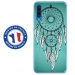 TPU0GALA70REVEBLEU - Coque souple pour Samsung Galaxy A70 avec impression Motifs attrape rêve sur fond bleu