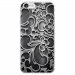 TPU0IPHONE7ARABESQUENOIR - Coque souple pour Apple iPhone 7 avec impression Motifs arabesque noir