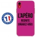 TPU0IPXRAPEROFUSHIA - Coque souple pour Apple iPhone XR avec impression Motifs l'apéro recrute fushia