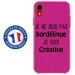 TPU0IPXRBORDELIQUEFUSHIA - Coque souple pour Apple iPhone XR avec impression Motifs Je ne suis pas bordélique fushia