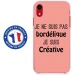 TPU0IPXRBORDELIQUEROSE - Coque souple pour Apple iPhone XR avec impression Motifs Je ne suis pas bordélique rose