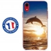 TPU0IPXRDAUPHIN - Coque souple pour Apple iPhone XR avec impression Motifs dauphin