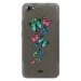 TPU0JIMMYPAPILLONS - Coque Souple en gel transparente pour Wiko Jimmy avec impression Motifs papillons colorés