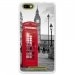 TPU0LENNY3CABINEUK - Coque souple pour Wiko Lenny 3 avec impression Motifs cabine téléphonique UK rouge