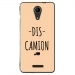 TPU0TOMMY2DISCAMIONBEIGE - Coque souple pour Wiko Tommy 2 avec impression Motifs Dis Camion beige