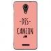 TPU0TOMMY2DISCAMIONROSE - Coque souple pour Wiko Tommy 2 avec impression Motifs Dis Camion rose