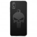 TPU0VIEW2SKULLCARBONE - Coque souple pour Wiko View 2 avec impression Motifs tête de mort sur fond carbone