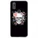 TPU0VIEW2SKULLFLOWER - Coque souple pour Wiko View 2 avec impression Motifs skull fleuri