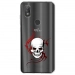 TPU0VIEW2SKULLTRIBAL - Coque souple pour Wiko View 2 avec impression Motifs tête de mort sur fond tribal