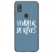 TPU0VIEW2VENDREVEBLEU - Coque souple pour Wiko View 2 avec impression Motifs vendeur de rêves bleu