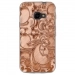 TPU0XCOVER4ARABESQUEBRONZE - Coque souple pour Samsung Galaxy XCover 4 avec impression Motifs arabesque bronze