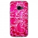 TPU0XCOVER4ARABESQUEFUSHIA - Coque souple pour Samsung Galaxy XCover 4 avec impression Motifs arabesque fushia