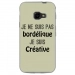 TPU0XCOVER4BORDELIQUEVERT - Coque souple pour Samsung Galaxy XCover 4 avec impression Motifs Je ne suis pas bordélique vert