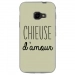 TPU0XCOVER4CHIEUSEVERT - Coque souple pour Samsung Galaxy XCover 4 avec impression Motifs Chieuse d'Amour vert