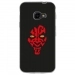 TPU0XCOVER4DARKROUGE - Coque souple pour Samsung Galaxy XCover 4 avec impression Motifs Dark rouge