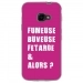 TPU0XCOVER4FUMEUSEFUSHIA - Coque souple pour Samsung Galaxy XCover 4 avec impression Motifs fumeuse et alors fushia