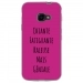 TPU0XCOVER4GENIALEFUSHIA - Coque souple pour Samsung Galaxy XCover 4 avec impression Motifs Chiante mais Géniale fushia