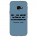 TPU0XCOVER4PERFECTIONBLEU - Coque souple pour Samsung Galaxy XCover 4 avec impression Motifs frôler la perfection bleu