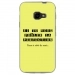 TPU0XCOVER4PERFECTIONJAUNE - Coque souple pour Samsung Galaxy XCover 4 avec impression Motifs frôler la perfection jaune