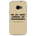 TPU0XCOVER4PERFECTIONTAUPE - Coque souple pour Samsung Galaxy XCover 4 avec impression Motifs frôler la perfection taupe