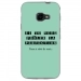 TPU0XCOVER4PERFECTIONTURQUO - Coque souple pour Samsung Galaxy XCover 4 avec impression Motifs frôler la perfection turquoise