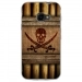 TPU0XCOVER4SABREPIRATE - Coque souple pour Samsung Galaxy XCover 4 avec impression Motifs sabre et tête de mort pirate