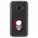 TPU0XCOVER4SKULLTRIBAL - Coque souple pour Samsung Galaxy XCover 4 avec impression Motifs tête de mort sur fond tribal