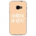 TPU0XCOVER4VENDREVEBEIGE - Coque souple pour Samsung Galaxy XCover 4 avec impression Motifs vendeur de rêves beige