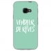 TPU0XCOVER4VENDREVETURQUOIS - Coque souple pour Samsung Galaxy XCover 4 avec impression Motifs vendeur de rêves turquoise