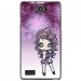 TPU1DIVE30MANGAVIOLETTA - Coque souple pour Orange Dive 30 avec impression Motifs manga fille violetta