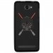 TPU1HELIUM45DARKVA - Coque souple pour Archos 45 Helium 4G avec impression Motifs Dark et sabres lasers