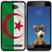 TPU1HELIUM45DRAPALGERIE - Coque Souple en gel noir pour Archos 45 Helium avec impression Motifs drapeau de l'Algérie