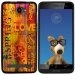 TPU1HELIUM45LOVESPRING - Coque Souple en gel noir pour Archos 45 Helium avec impression Motifs Love Spring