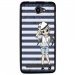 TPU1HELIUM45MANGAMARINE - Coque souple pour Archos 45 Helium 4G avec impression Motifs manga fille marin