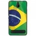 TPU1LUMIA550DRAPBRESIL - Coque souple pour Microsoft Lumia 550 avec impression Motifs drapeau du Brésil
