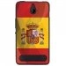 TPU1LUMIA550DRAPESPAGNE - Coque souple pour Microsoft Lumia 550 avec impression Motifs drapeau de l'Espagne