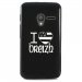 TPU1PIXI340DRAPBREIZH - Coque Souple en gel noir pour Orange Rise-30 avec impression Motifs drapeau breton I Love Breizh