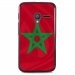 TPU1PIXI340DRAPMAROC - Coque Souple en gel noir pour Orange Rise-30 avec impression Motifs drapeau du Maroc